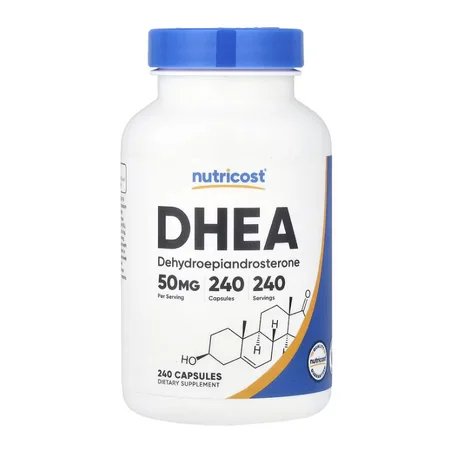 Nutricost, DHEA, 50 mg, 240 capsules