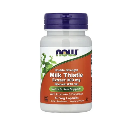 NOW Foods, Extrait de chardon-Marie, 50 capsules végétales