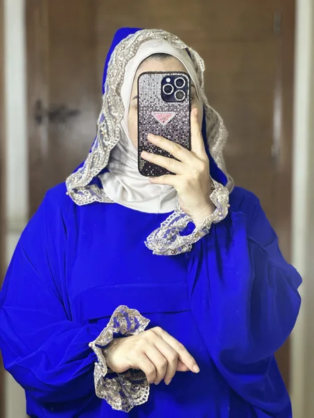 عباية عملية فيها جيب أمامي غتهنيك من أغراضك فصلاة التراويح 🌙