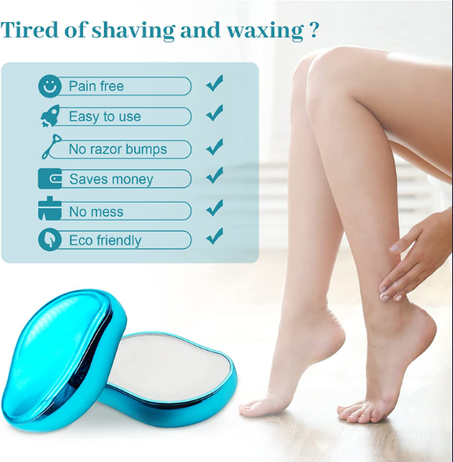 أداة إزالة الشعر الكريستالية