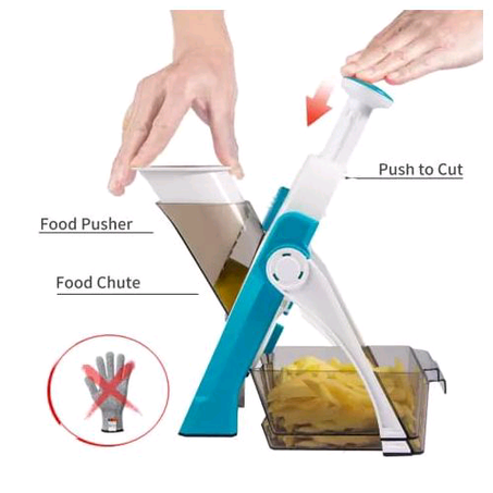 Multifunctional Manual Vegetable Carrot Cucumber Beetroot Salad Cutter Slicer, Shredder Grater Chopper Dicer Grinder