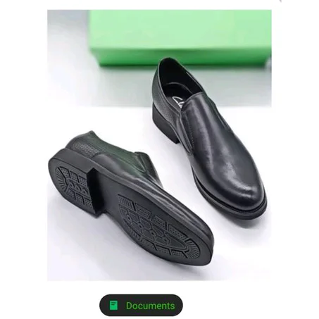 Clarks Italian leather black shoe