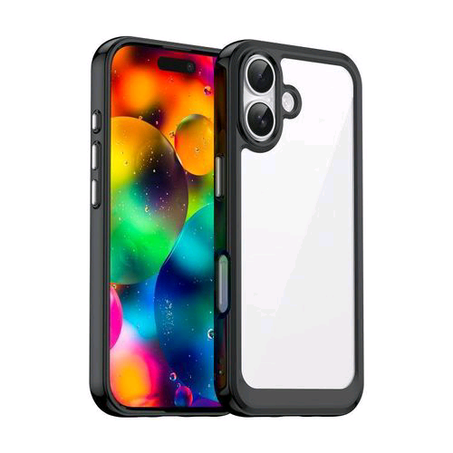 Acrylic Hybrid shockproof case for Apple iphone 17
