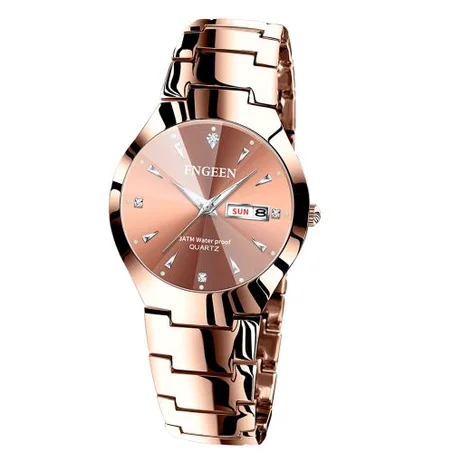 Aprillan Luxury Unisex Watch With Date Week Waterproof Wristwatch