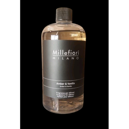 Refill Millefiori Milano Amber And Vannila Diffuser 500ml