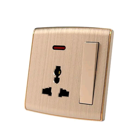 10pcs Of Simple Design 13A Wall Socket