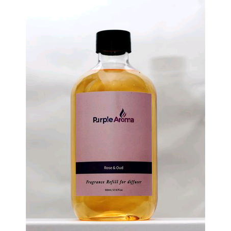 Reed Diffuser Fragrance Refill - Rose & Oud - 500ml