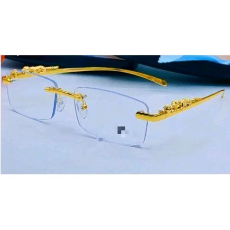 Frameless Trendy Unisex Fashion Eye Glasses