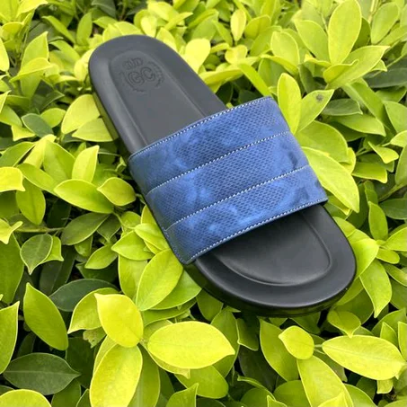 Trendy Slide Summer Slippers ( Unisex) - Grey