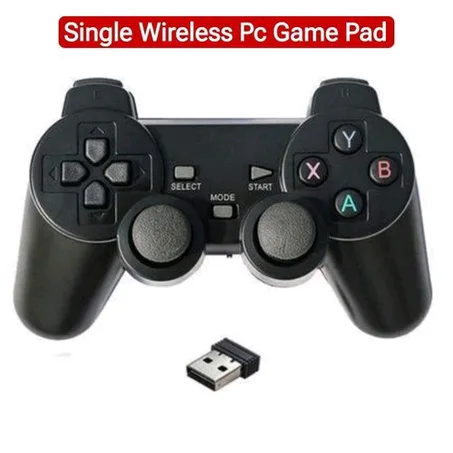 Pc Chips Wireless Usb Pc Game Controller Pad For Laptop Gamepad Gaming Joystick (Singlewirelss)