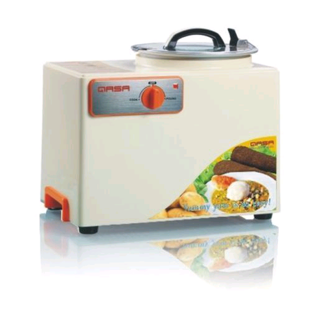 Qasa Yam Pounding Machine + Cooker QYP-6000