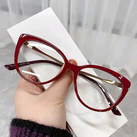 Anti Blue Cat Eye Light Eyeglasses