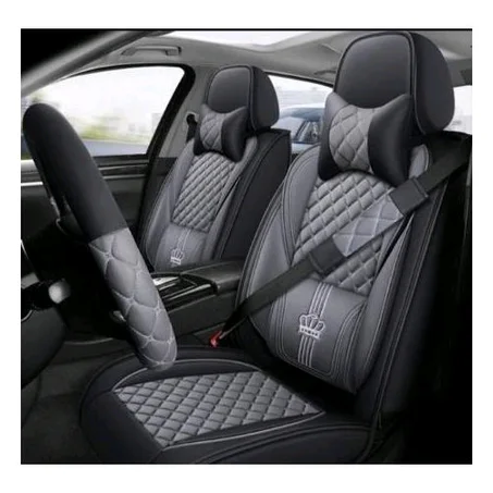 Leather Seat Cover Complete Set For 5seater SUV's/Car's