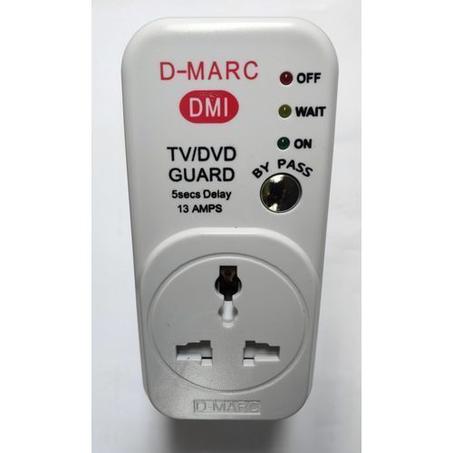 D Marc TV Guard Voltage Protection Adaptor - WHITE 0019