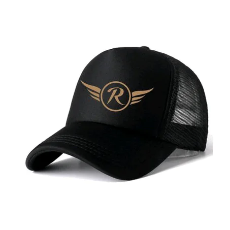 Unisex Baseball / Face Cap- Black