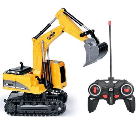 Remote Control Excavator For Children, Simulation Model