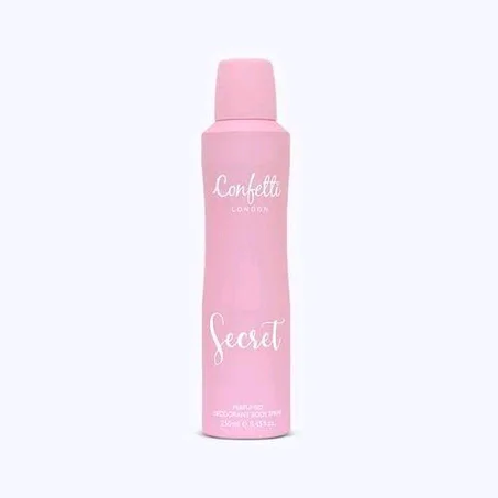 Confetti LONDON SECRET BODYSPRAY 1pc