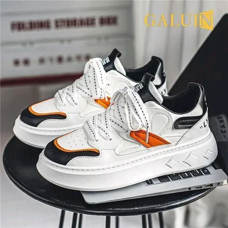 GALUIN Men's 2024 New Fashion Trend Sports Shoes- White
