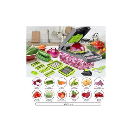 16-in-1 Vegetable & Fruit Chopper Cutter – The Ultimate Kitchen Tool