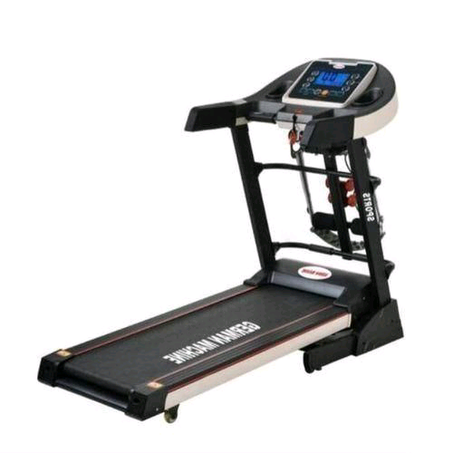 Treadmill 2.5HP 120KG User weight WITH MASSAGER MP3 Dumbells Mp3 Nationwide Delivery