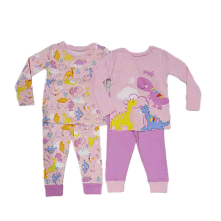Dunnes Pyjamas 2 Pack Cloud For Toddler Girls
