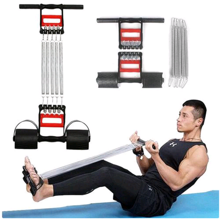 3 In1 Springs Chest Expander Tummy Trimmer