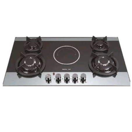 Restpoint Built-In 4 Burner Gas And 1 Electric Gas Hob - RC-GH3F