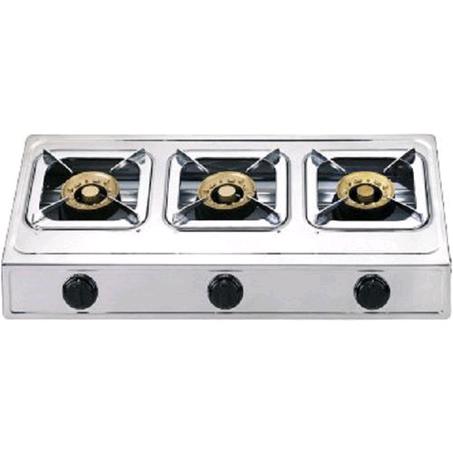Auto Ignition 3 Burner Table Top Gas Cooker