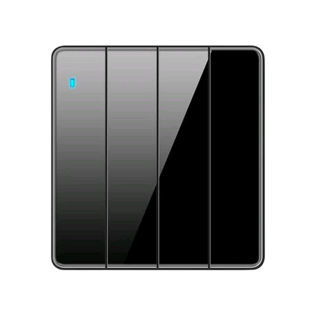 SWITCH 10pcs Of Modern Design Long Button 4gang Wall Switch