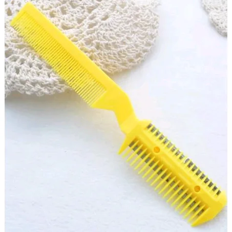 Magic Blade Comb With Free Blades-Yellow