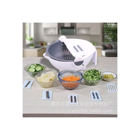 9 In 1 Vegetable Grater Bowl