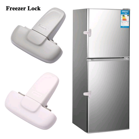 1 Pcs Home Refrigerator Lock Fridge Freezer Door Catch Lock