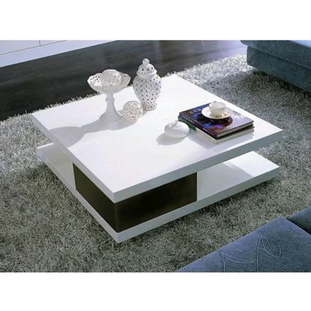 Luxury Elegant Wooden Coffee Center Table