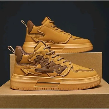2024 Mid Top Board Shoes Casual Men's Sneakers