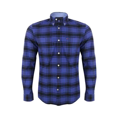 Tommy Hilfiger Men's Check Logo Shirt