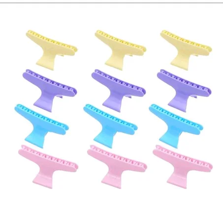 12PCS Butterfly Hair Clips, Hair Claw Clamps Plastic Hairpin