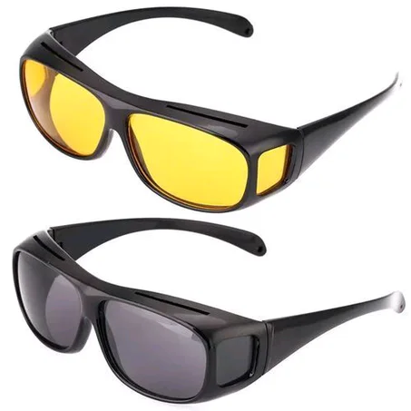 2in1 HD Vision Night Driving Eyeglass