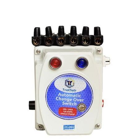 Automatic ChangeOver Switch- Cream, Single Phase 120AMPS-2 Automatic ChangeOver Switch- Cream, Single Phase 120AMPS
