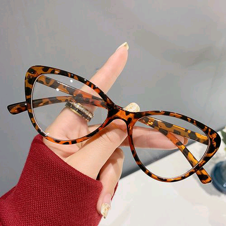 ANTI BLUE RAY EYEGLASSES FOR PHONES AND COMPUTER A24 LEOPARD