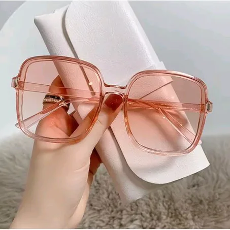 Square Sunglasses Woman Retro Vintage Oversized Glasses