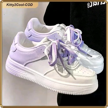 ASHION 2025 Ladies Fashion Casual Sneakers - Purple