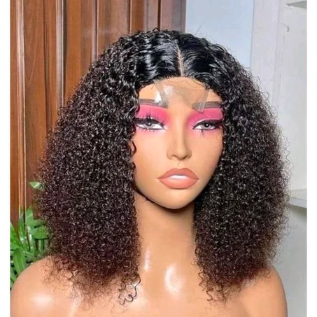 Water Wave Curly Hair Wig With Closure