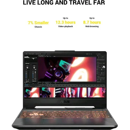 Asus TUFF DASH GAMING 15 AMD RYZEN 7-7435HS 16GB RAM 1TB SSD RTX 4060 (8GB) BACKLIT KEYBOARD 15.6"FHD WINDOWS 11