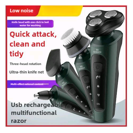 4-in-1 Electric Shaving Multifunctional USB Rechargeable