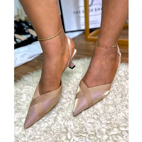 AARON FAIRY Women's work shoe slingback