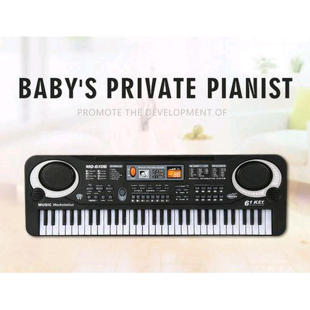 61 Keys Electronic Digital Keyboard, Children Toy Piano