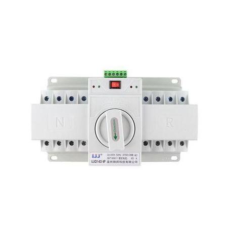 3p4p 63a 220v Ats Mcb Type Dual Power Automatic Transfer Switch Change Over Switch