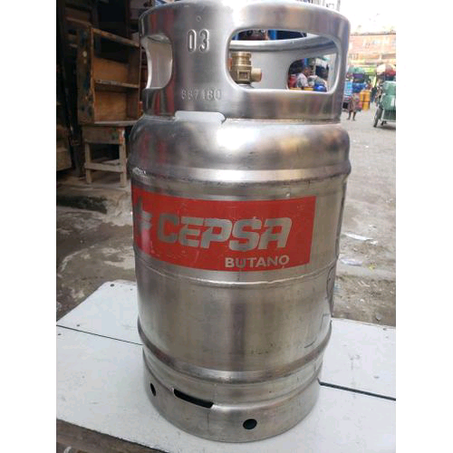 12.5kg Gas Cylinder Stainless