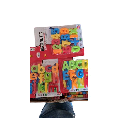 Small Card Letters And Figures For Children