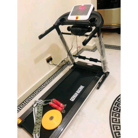 TREADMILL 2HP WITH MASSAGER MP3 TWISTER DUMBELLS